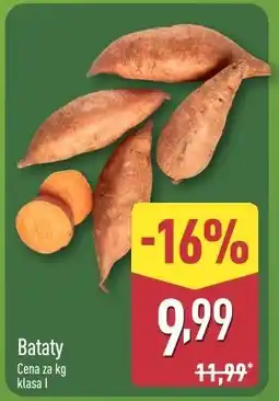 ALDI Bataty (sweet potatoes) oferta