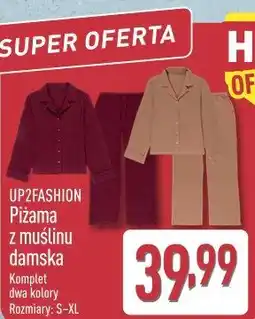 ALDI UP2FASHION Piżama z muślinu damska oferta