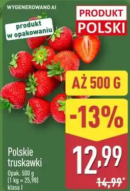 ALDI Polskie truskawki oferta