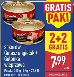 ALDI Sokołów Gulasz angielski / Golonka wieprzowa oferta