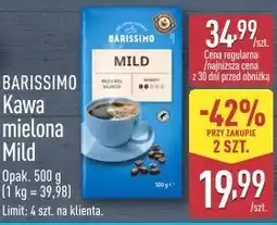 ALDI Barissimo Kawa mielona Mild oferta