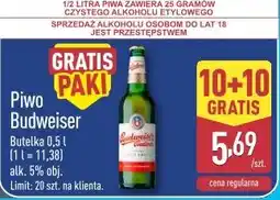 ALDI Piwo Budweiser oferta
