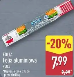 ALDI Folia aluminiowa oferta