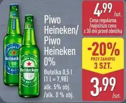 ALDI Piwo Heineken / Piwo Heineken 0% oferta