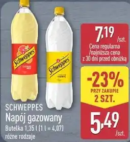 ALDI Schweppes Napój gazowany oferta