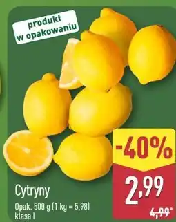 ALDI Cytryny oferta