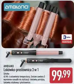 ALDI AMBIANO Lokówko-prostownica 3 w 1 oferta