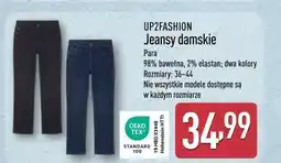 ALDI UP2FASHION Jeansy damskie oferta