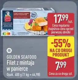 ALDI Golden Seafood Filet z mintaja w panierce oferta