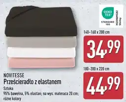 ALDI NOVITESSE Prześcieradło z elastanem oferta
