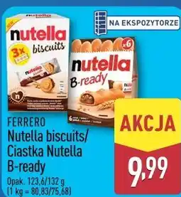 ALDI Ferrero Nutella biscuits/ Ciastka Nutella B-ready oferta