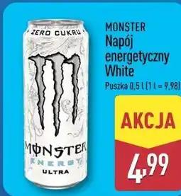 ALDI MONSTER Napój energetyczny White oferta