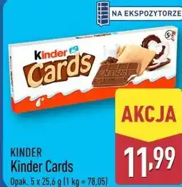 ALDI KINDER Kinder Cards oferta
