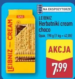ALDI Leibniz Herbatniki cream choco oferta