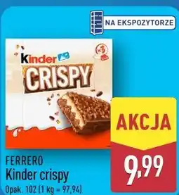 ALDI Ferrero Kinder crispy oferta
