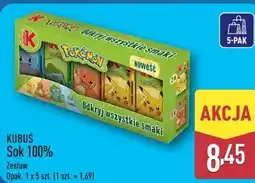 ALDI KUBUŚ Sok 100% Zestaw oferta