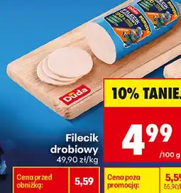 Biedronka Filecik drobiowy Duda oferta