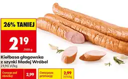 Biedronka Kiełbasa głogowska z szynki Madej Wróbel oferta
