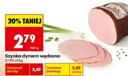 Biedronka Szynka dymem wędzona Duda oferta