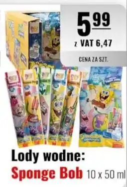 Eurocash Lody wodne: Sponge Bob oferta
