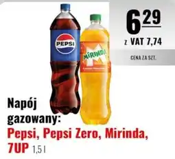 Eurocash Napój gazowany: Pepsi, Pepsi Zero, Mirinda, 7UP oferta