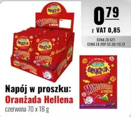 Eurocash Napój w proszku: Oranżada Hellena oferta
