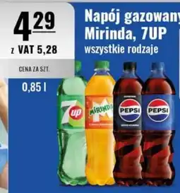 Eurocash Napój gazowany Mirinda, 7UP wszystkie rodzaje oferta
