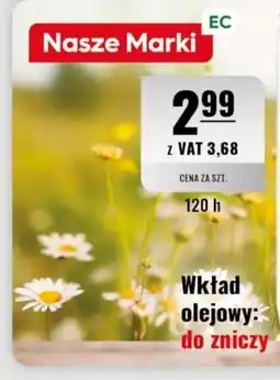 Eurocash Wkład olejowy: do zniczy oferta