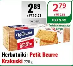 Eurocash Herbatniki: Petit Beurre Krakuski oferta