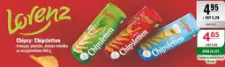 Eurocash Chipsy: Chipsletten fromage, papryka, zielona cebulka ze szczypiorkiem oferta