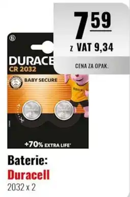 Eurocash Baterie: Duracell 2032 oferta