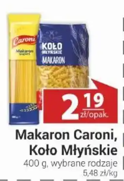 Nasz Sklep Makaron Caroni, Koło Młynskie oferta