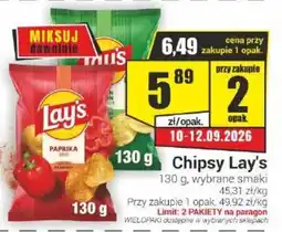 Delikatesy Sezam Chipsy Lay's oferta