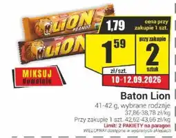 Delikatesy Sezam Baton Lion oferta