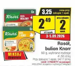 Delikatesy Sezam Rosół, bulion Knorr oferta