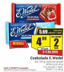 Delikatesy Sezam Czekolada E.Wedel oferta
