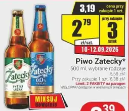 Delikatesy Sezam Piwo Zatecky* oferta