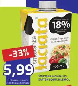 Hildebrandt Śmietana Łaciata 18% oferta