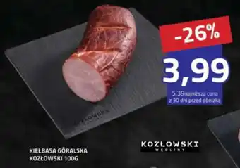 Kiełbasa Góralska Kozłowski