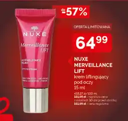 Ziko Dermo NUXE MERVEILLANCE LIFT krem liftingujący pod oczy oferta