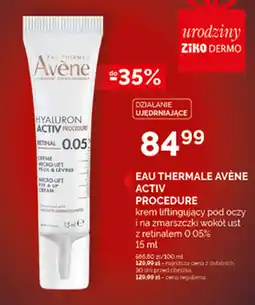 Ziko Dermo Eau Thermale Avène Activ Procedure oferta