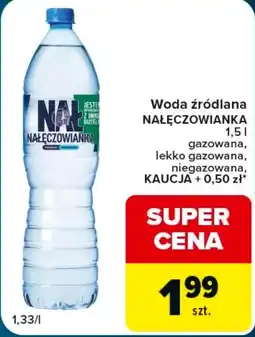Globi Woda niegazowana Nałęczowianka oferta