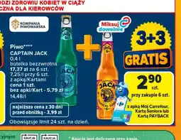Carrefour Market Piwo Captain Jack oferta