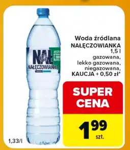 Carrefour Express Woda niegazowana Nałęczowianka oferta