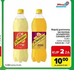 Carrefour Express Napój gazowany Schweppes oferta