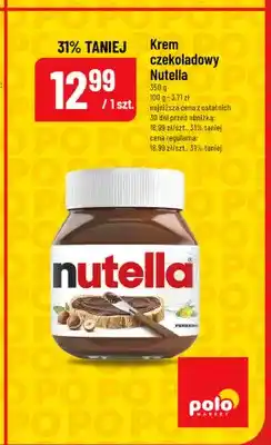 Polomarket Krem czekoladowy Nutella oferta