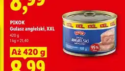 Lidl Gulasz angielski wieprzowy Pikok XXL oferta