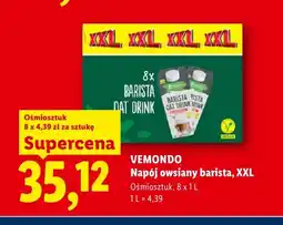 Lidl Napój owsiany barista Vemondo 8-pak XXL oferta