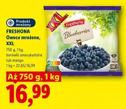 Lidl Owoce mrożone borówki amerykańskie Freshona XXL oferta