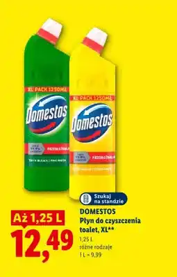 Lidl Płyn do czyszczenia toalet Domestos Pine Fresh oferta